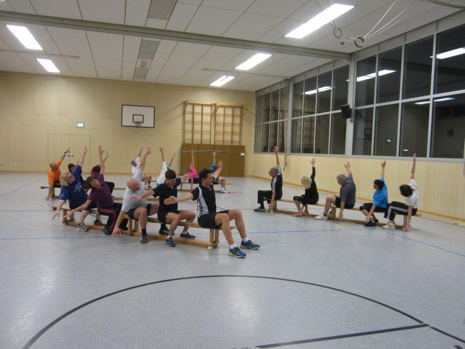 Skigymnastik mit Heidrun