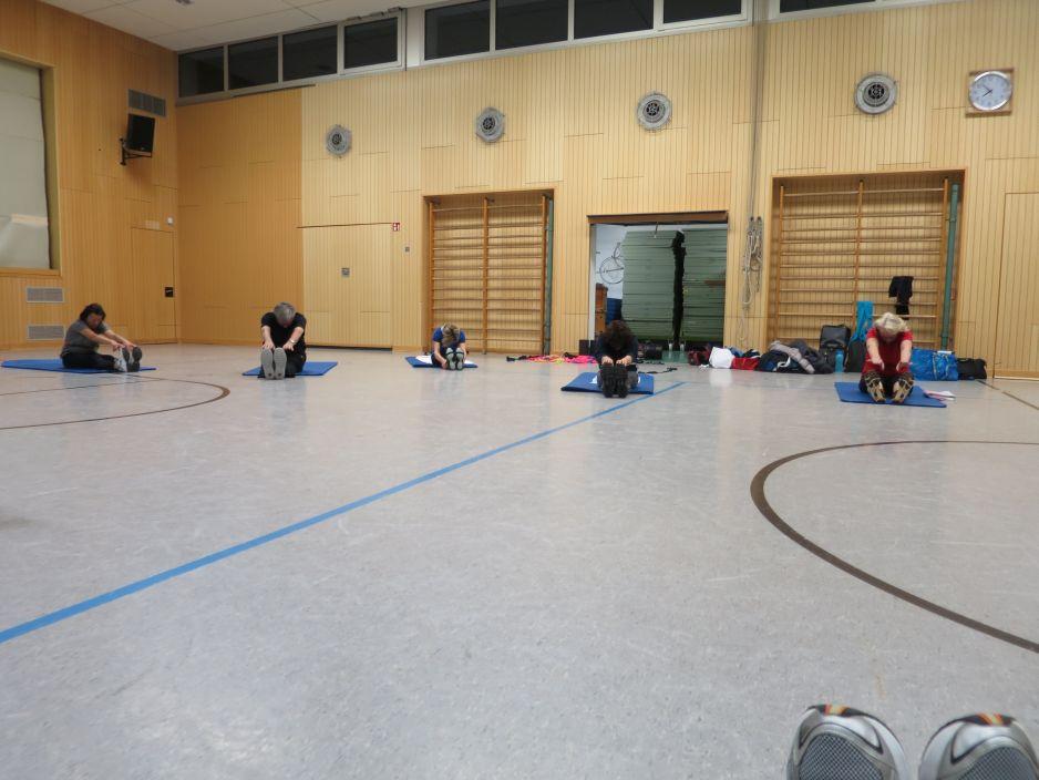 Skigymnastik mit Heidrun